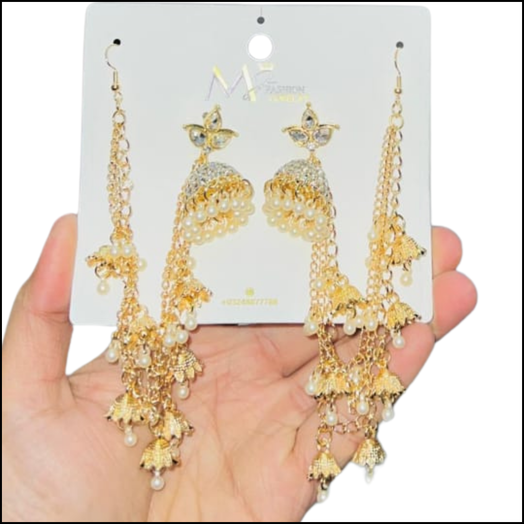 Stylish Ear Ring YouBella Gold Plated Party Wear